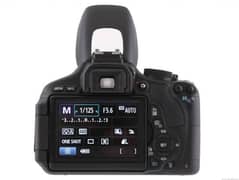 Canon 600d dslr camera with 18/ 55 lens