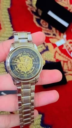 Amazingly beautiful skeleton watch work without cell. . 0