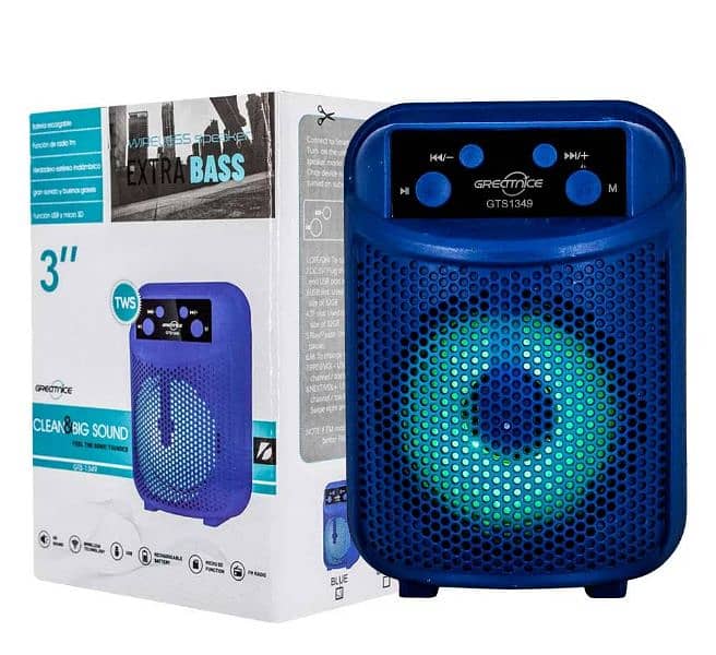 Gts Speaker Wireless Bluetooth Speaker EXTRA BASS COD 0