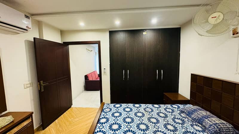 One bedroom Fully Furnished Apartments Available For Rent in Sector D Bahria Town Lahore 4