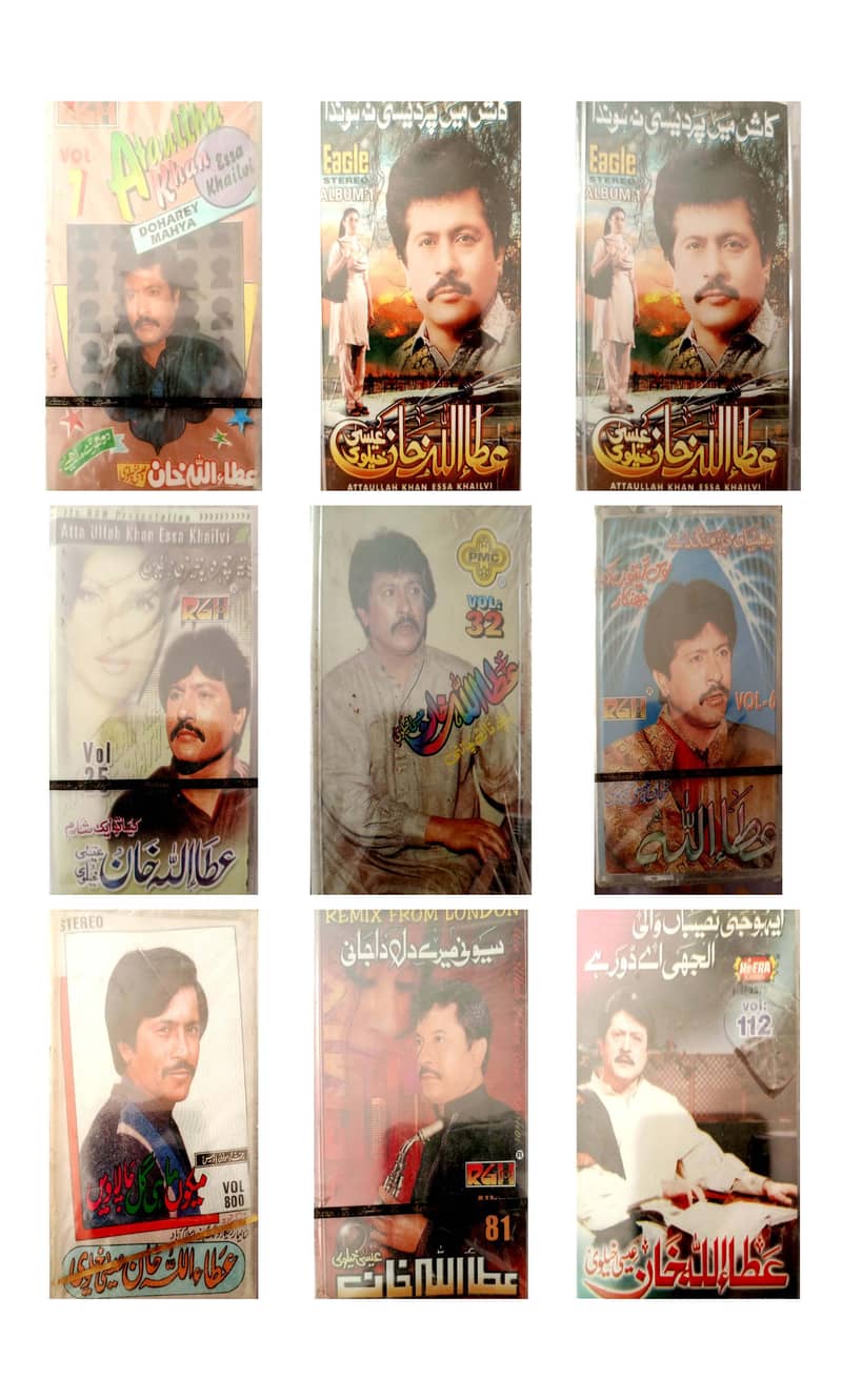 Sealed Packed Audio Recorded Cassettes of Ataullah and Nusrat 16