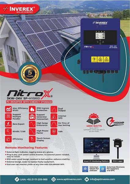 Inverex Nitrox 3KW Hybrid Inverter 2