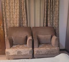 Attractive bedroom sofa chairs