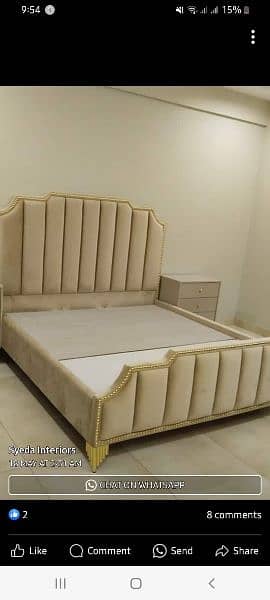 double bed bed set Turkish bed set single bed set 8