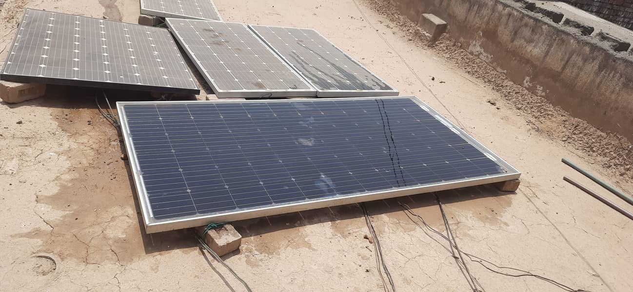 450 watt 24v  solar panel 3 fan chalata hai ek sath 1