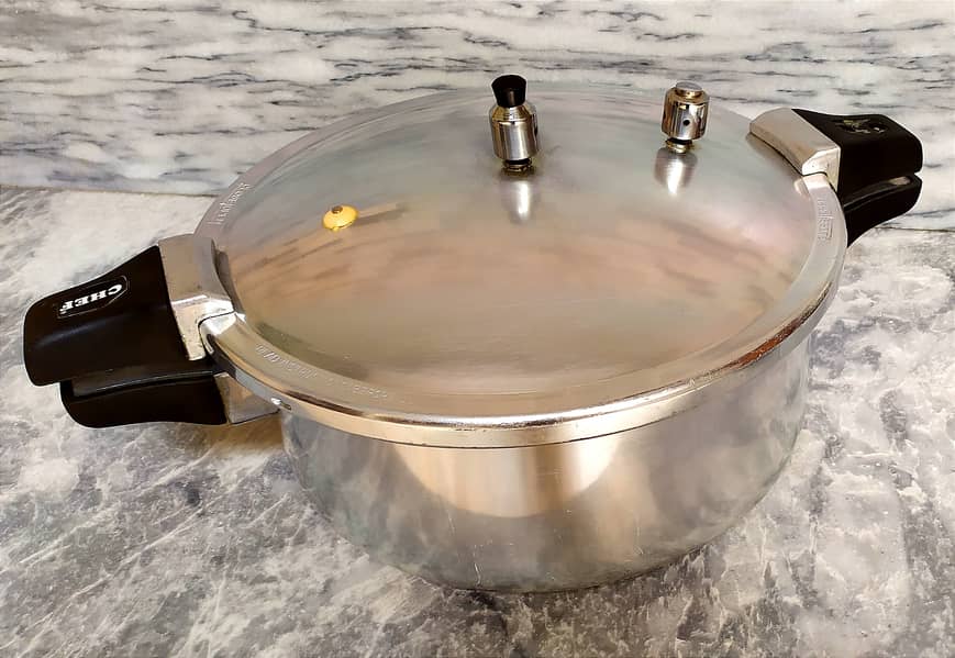 Majestic CHEF Pressure Cooker - Aluminium - 15 litres 1