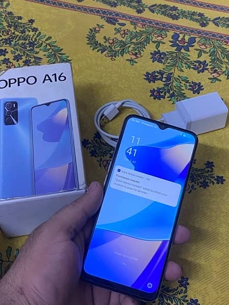 Oppo A16 4gb/64gb official pta Approved 0