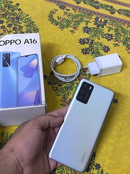 Oppo A16 4gb/64gb official pta Approved 1