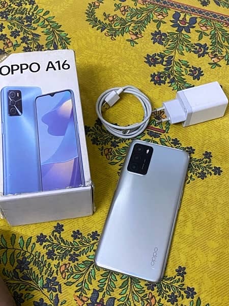 Oppo A16 4gb/64gb official pta Approved 2