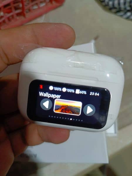 Airpods Pro with Digital Display - ANC and transparency High Quality 1