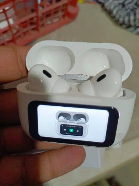 Airpods Pro with Digital Display - ANC and transparency High Quality 3