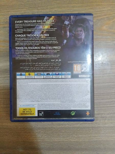 uncharted 4 slightly used 1