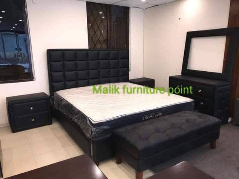 double bed bed set single bed Turkish bed set high gloss interior 4