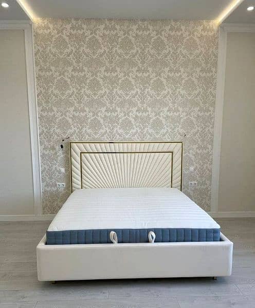 double bed bed set single bed Turkish bed set high gloss interior 6