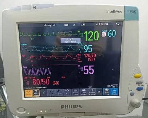 Cardiac Monitors Vital Sig  ICU Monitors OT Monitors Patient monitor 12