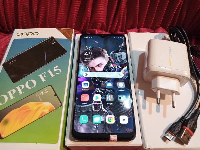 Oppo F15 (8gb/256gb) PTA Approved 0