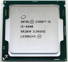 Intel core i5 6600(6gen) processor