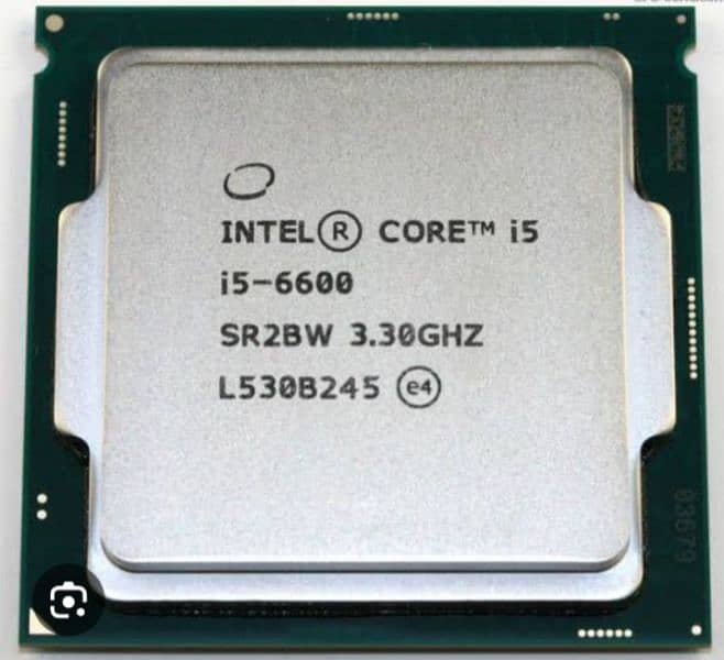 Intel core i5 6600(6gen) processor 0