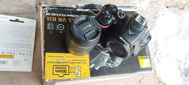 Nikkon D3500 DSLR Camera 2