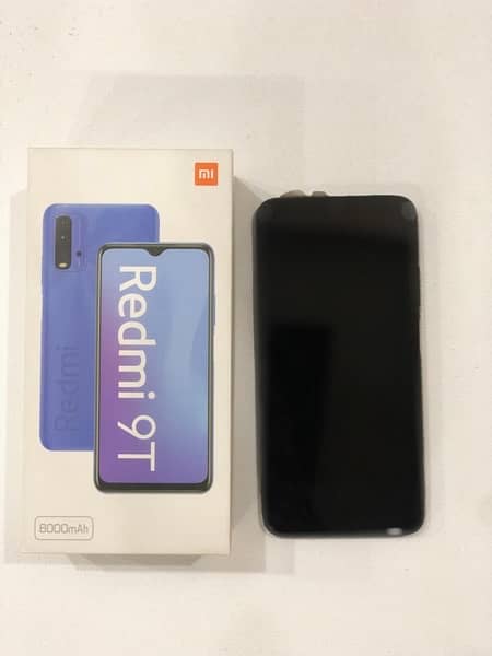 Redmi 9T 4/128gb 6000mah battery with box 0