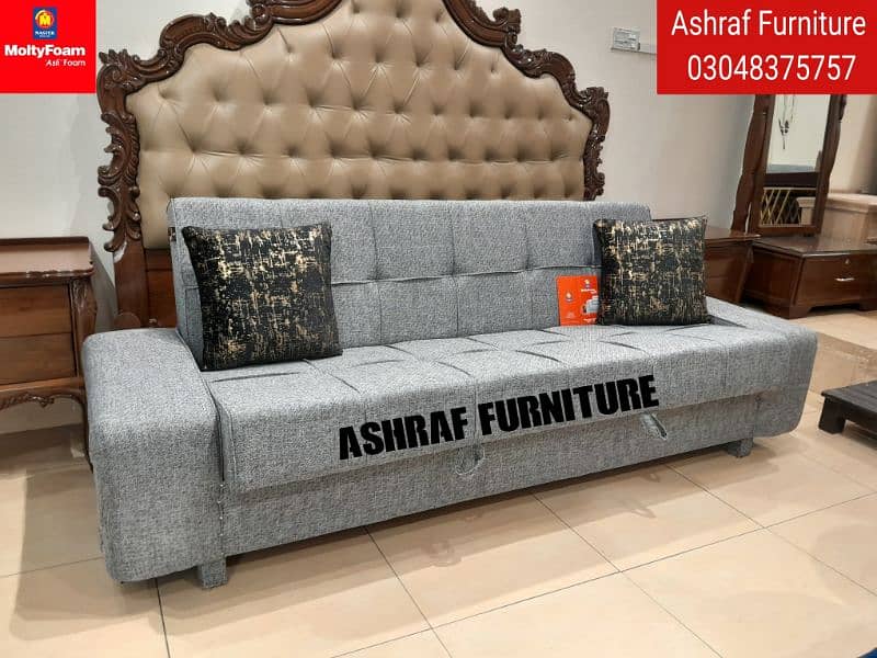 Sofa cum bed/Dewan/Double cumbed/Sofa/L Shape/combed/Bed Set/MoltyFoam 13