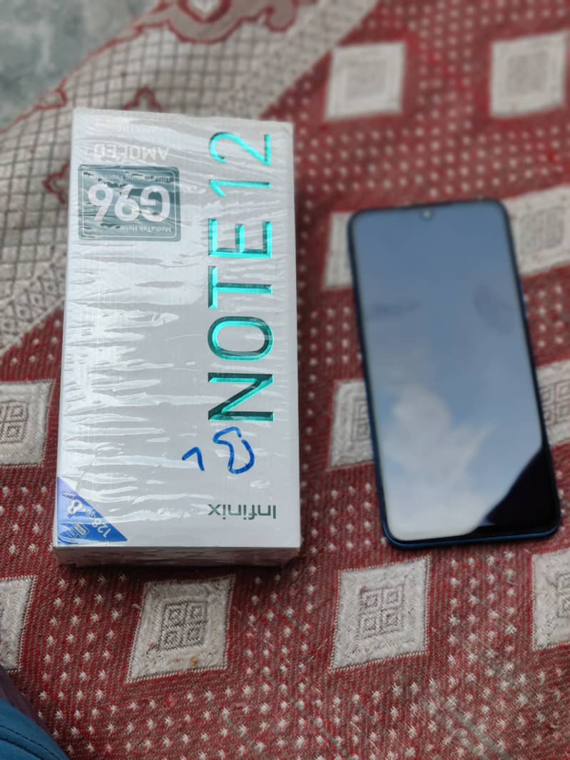infinix note 12 with box 4