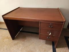 wooden study table, office table, computer table