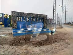 4 Marla Commercial Plot Available For Sale In Eden Abad Block Blue Ocean Pak Avenue Road 0