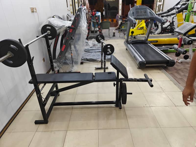 Dumbbells , Rod , Plate , bench |All Gym Equipment | treadmill 4