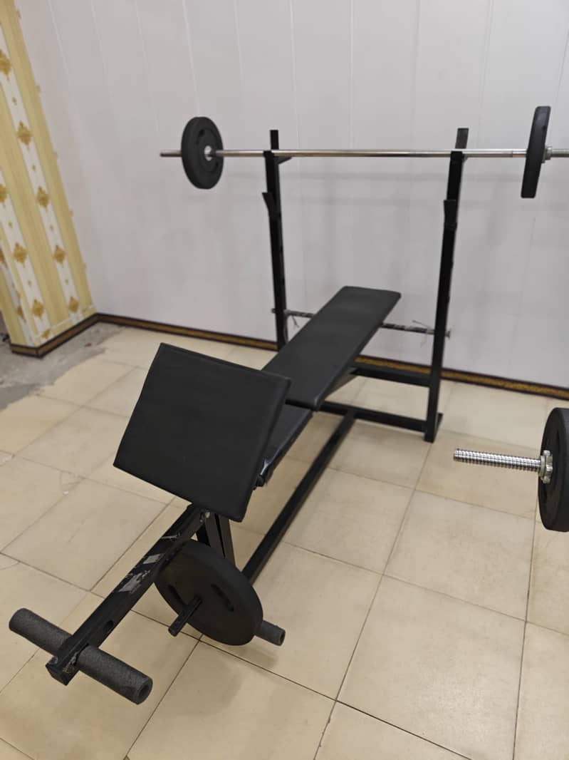 Dumbbells , Rod , Plate , bench |All Gym Equipment | treadmill 5