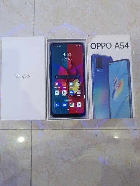 Oppo A54 128/4 GB Ram with box 4