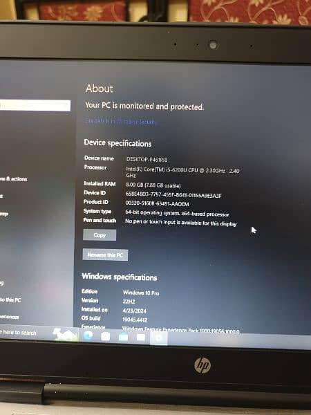 HP Probook Core i5, 6th Generation, Almost New 4