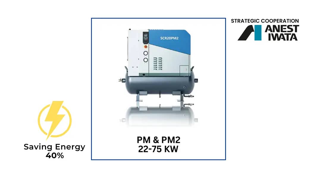 Screw Air Compressor (7.5 kW to 315 kW) 8Bar-12Bar 2