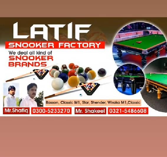 Snooker || Standard Size Snooker || snooker manufacturer || snooker 8