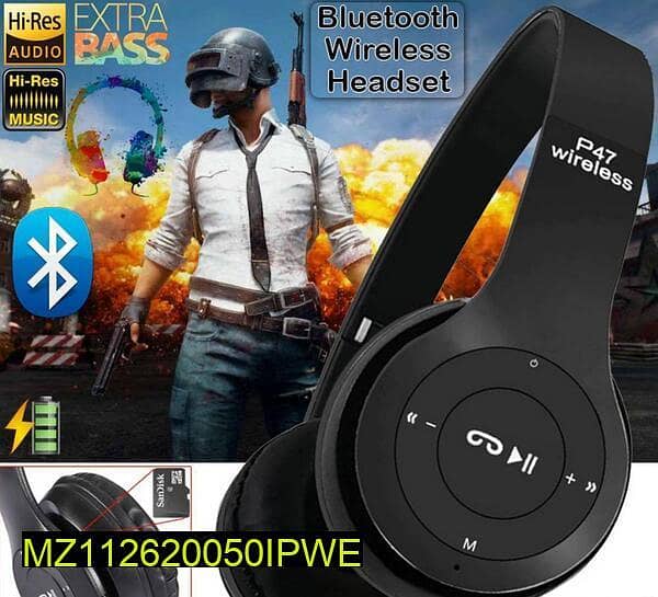 P47 Headphones on cash on delivery 2