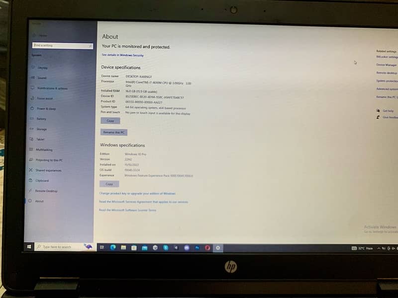 Hp Zbook i7 4th Generation Laptop For Sale 3
