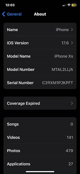 iPhone XS 9/10 used like new 2