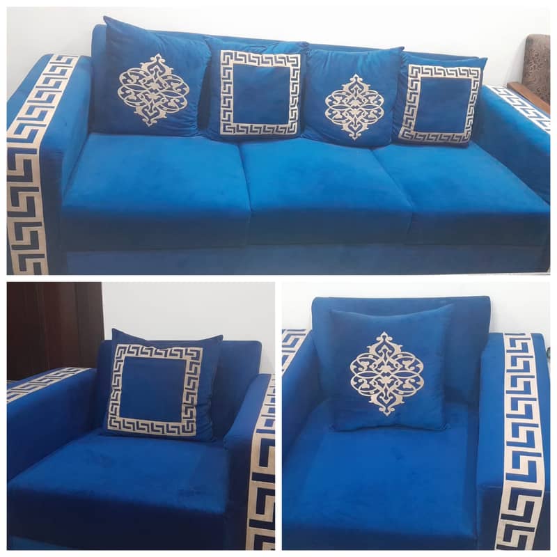 New Sofa / Sofa Set / 5 Seater / 3+1+1 Sofa / Poshish Sofa / Furniture 0