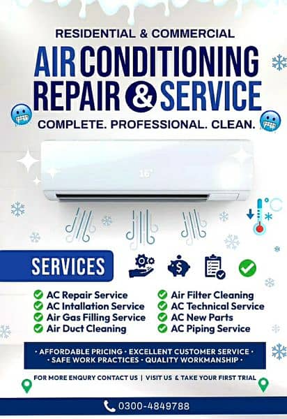 Air Conditioning Repair & Services 0