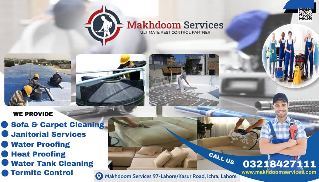 Heatproofing | Water proofing| Heat Proofing | Water Tank Cleaning 1