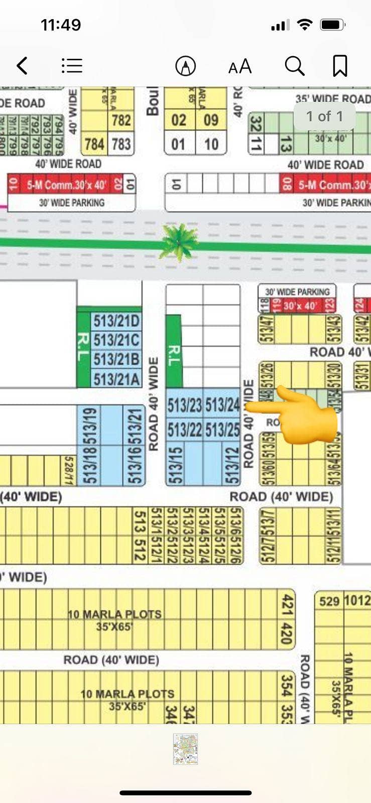 513/24 Tauheed block Ready to possession Near park and Eiffel Tower 0