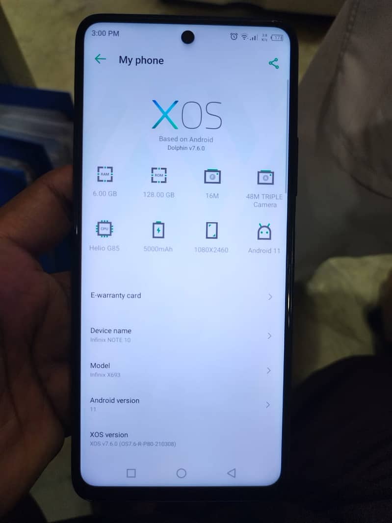 Infinix Note 10 6/128 (PTA Official approved) 1