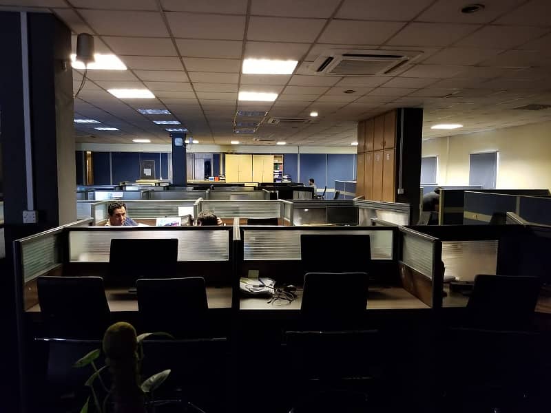 8000 Sqft Sami furnished Office Space Available For Rent In I-9 0