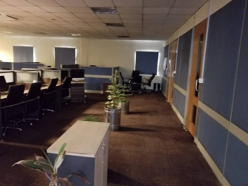 8000 Sqft Sami furnished Office Space Available For Rent In I-9 3