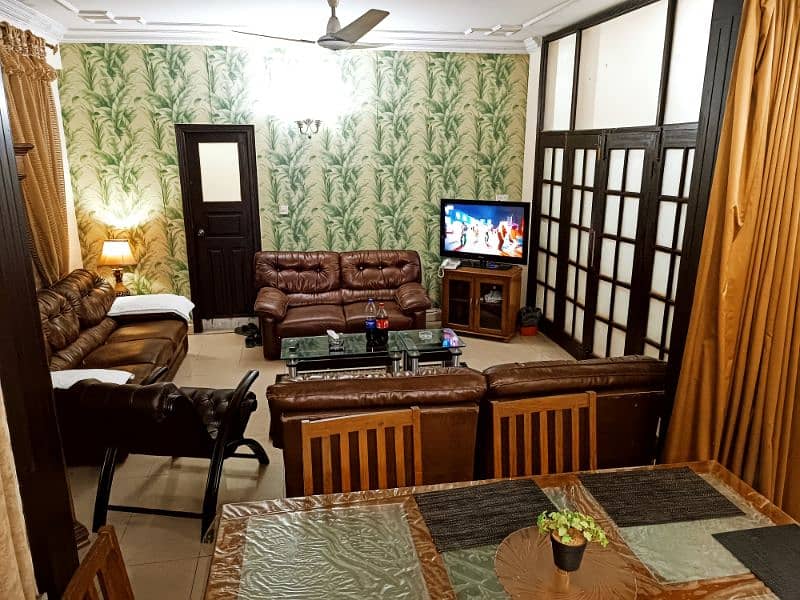 3 Bed Furnished Flat available in F-11 4