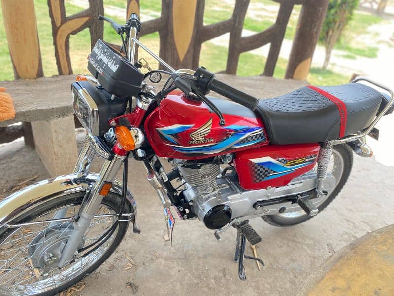 Cg 125 for sale 2700km drive 10 by 10 condition Kamalia Toba Tek Sing 5