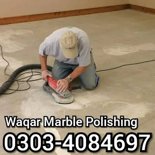 Marble tiles & Floor Polishing Service / Wood Work / Home / Building 11