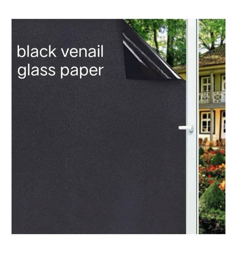 glass paper/frosted glass/paper/ jet black glass paper/ wallpaper 5