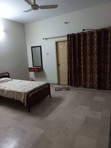 Upper portion for rent in peer khurshid colony near chungi no 8. 8