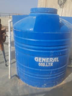 LARGE WATER TANK FOR SALE 650 litres